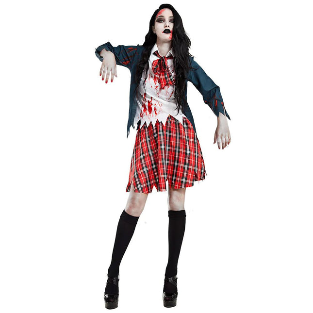 Halloween Kostuum Dames School Uniform van Boland koop je bij Partywinkel