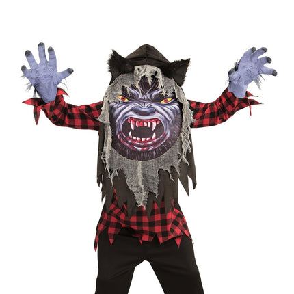 Halloween Kostuum Grijs Weerwolf van Widmann koop je bij Partywinkel