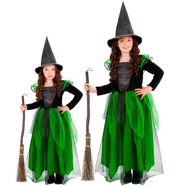 Halloween Kostuum Groen Kind van Widmann koop je bij Partywinkel