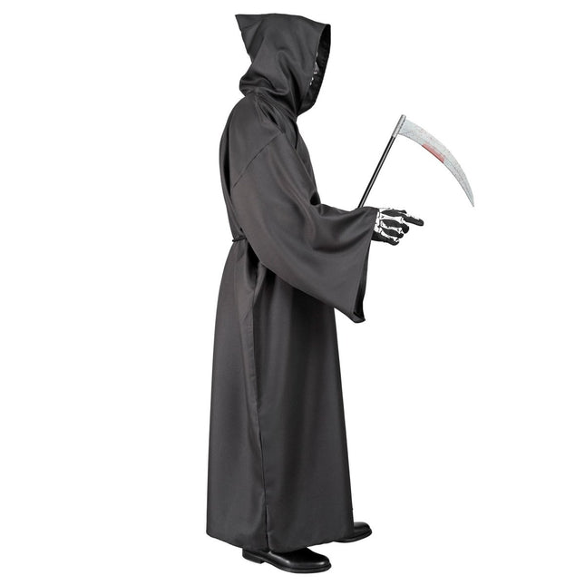 Halloween Kostuum Heren Magere Hein 2 delig van Widmann koop je bij Partywinkel