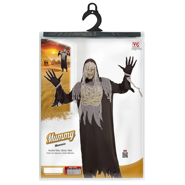 Halloween Kostuum Heren Mummie 4 delig van Widmann koop je bij Partywinkel