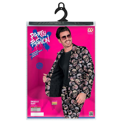 Halloween Kostuum Heren Schedel van Widmann koop je bij Partywinkel