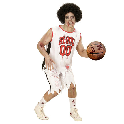 Halloween Kostuum Heren Zombie Basketbal van Widmann koop je bij Partywinkel