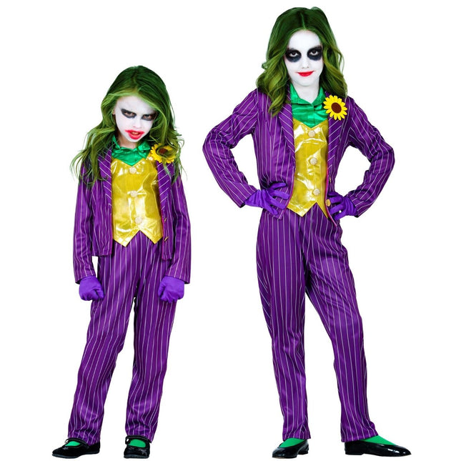 Halloween Kostuum Kind Clown Evil van Widmann koop je bij Partywinkel