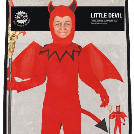 Halloween Kostuum Kind Duivel met Vleugels van Fiestas Guirca koop je bij Partywinkel