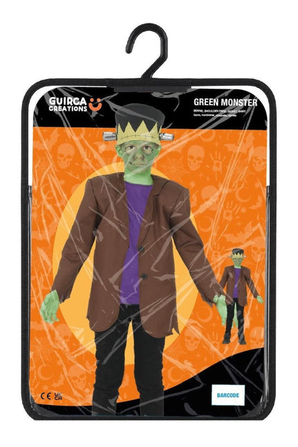 Halloween Kostuum Kind Groen Monster van Fiestas Guirca koop je bij Partywinkel