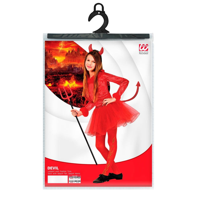 Halloween Kostuum Meisje Duivel van Widmann koop je bij Partywinkel