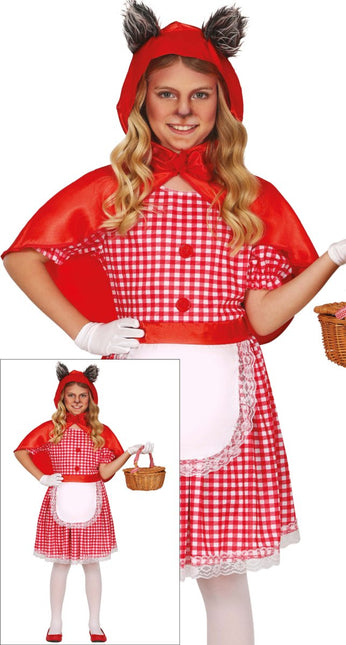 Halloween Kostuum Meisje Roodkapje Wolf van Fiestas Guirca koop je bij Partywinkel