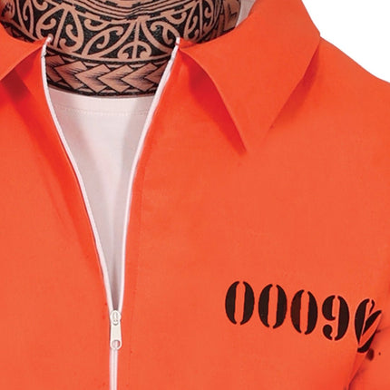 Halloween Kostuum Oranje Heren Gevangene van Fiestas Guirca koop je bij Partywinkel