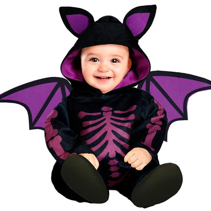 Halloween Kostuum Paars Baby Vleermuis van Fiestas Guirca koop je bij Partywinkel