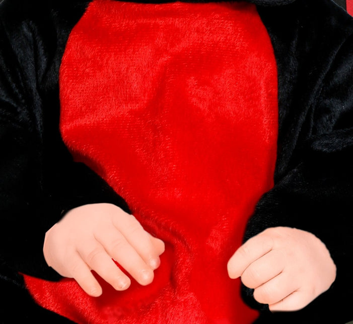 Halloween Kostuum Rood Baby Vleermuis van Fiestas Guirca koop je bij Partywinkel