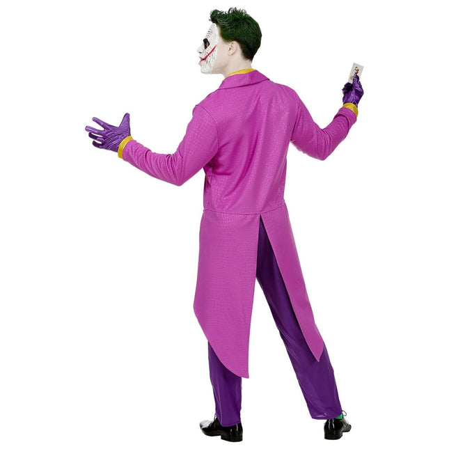 Halloween Kostuum Roze Heren Joker van Widmann koop je bij Partywinkel
