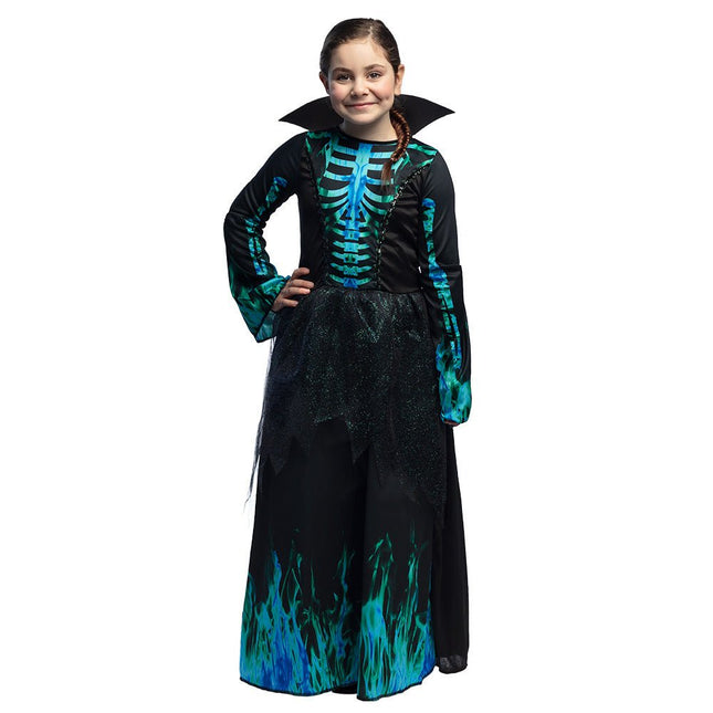 Halloween Kostuum Skeleton Azura Kind van Boland koop je bij Partywinkel