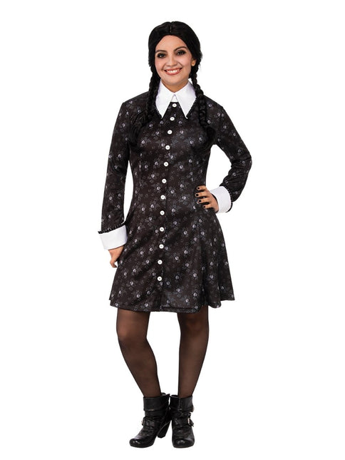 Halloween Kostuum Wednesday Addams Dames van Rubies koop je bij Partywinkel