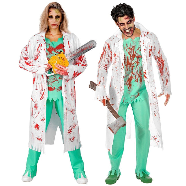 Halloween Kostuum Zombie Chirurg van Widmann koop je bij Partywinkel