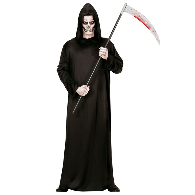 Halloween Kostuum Zwart Heren Grim Reaper van Widmann koop je bij Partywinkel