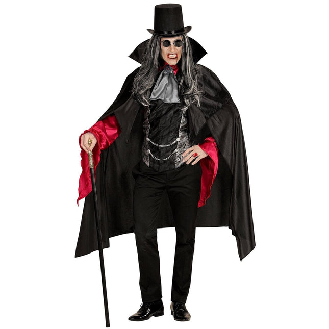 Halloween Kostuum Zwart Heren Vampier van Widmann koop je bij Partywinkel