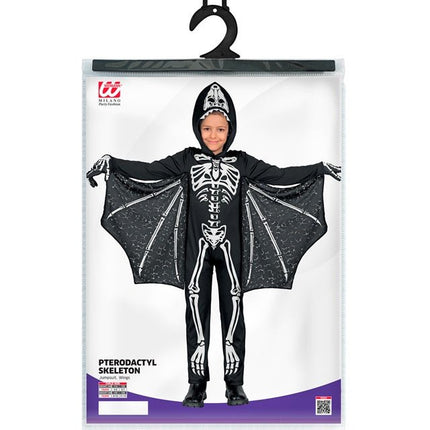 Halloween Kostuum Zwart Wit Kind Vleermuis van Widmann koop je bij Partywinkel