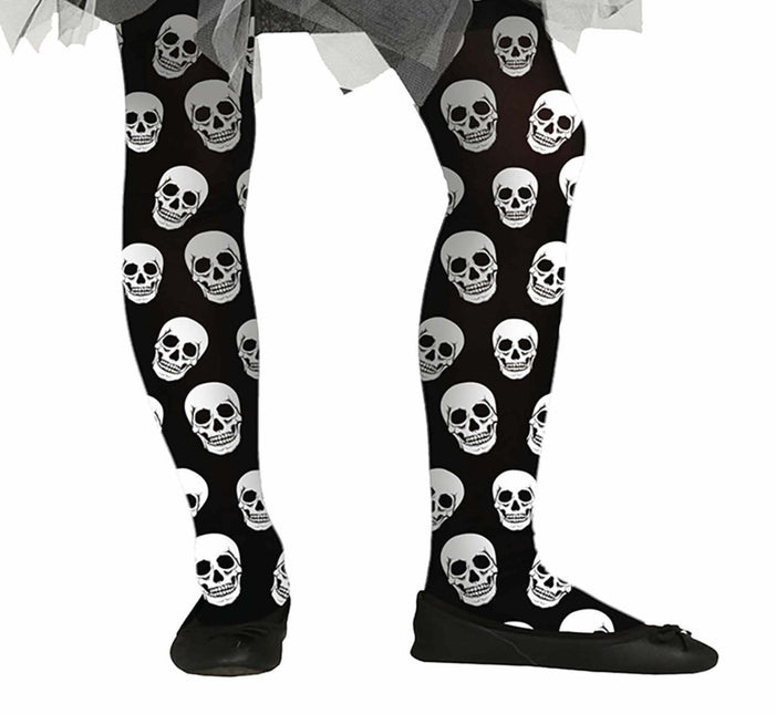 Halloween Legging Doodshoofd Kind van Fiestas Guirca koop je bij Partywinkel