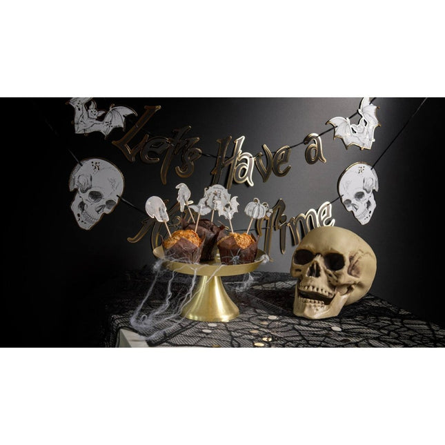 Halloween Letterslinger Let'S Have A Killer Time 1m van Folat koop je bij Partywinkel