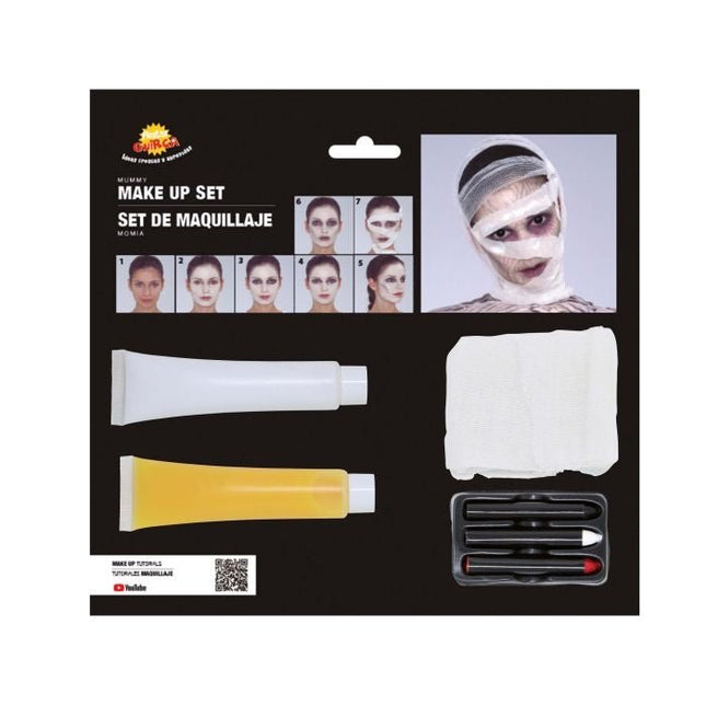 Halloween Make Up Set Mummy van Fiestas Guirca koop je bij Partywinkel