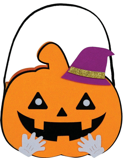 Halloween Mand Pompoen 16cm van Fiestas Guirca koop je bij Partywinkel