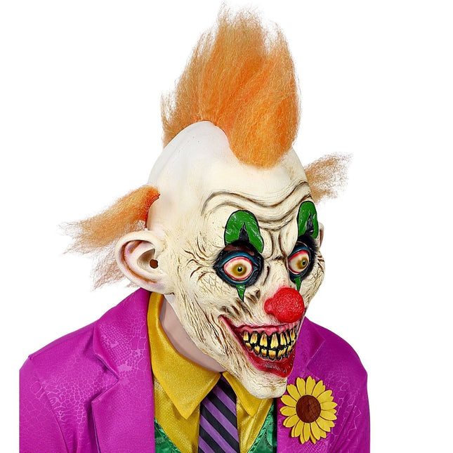 Halloween Masker Circus Clown Met Haar van Widmann koop je bij Partywinkel
