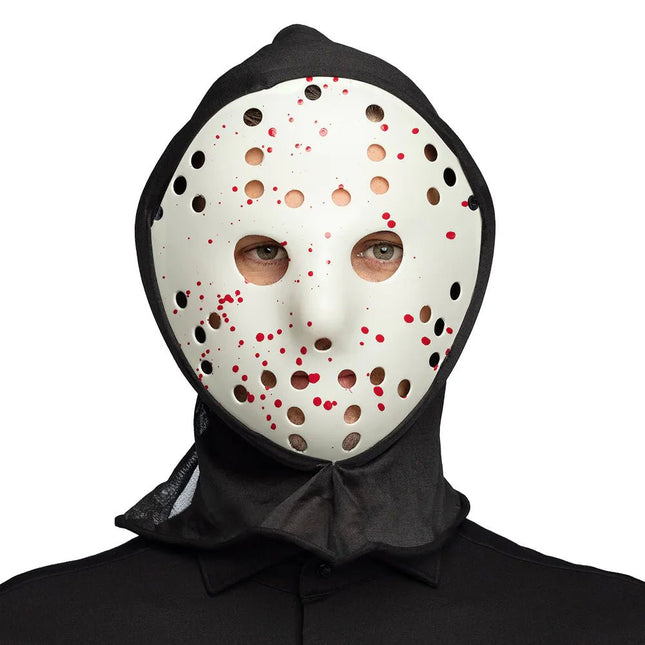 Halloween Masker Cold Killer Met Kap van Boland koop je bij Partywinkel