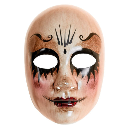 Halloween Masker Dames Pop van Widmann koop je bij Partywinkel