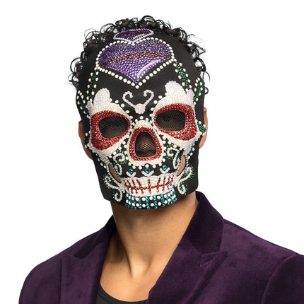 Halloween Masker Day Of The Dead van Boland koop je bij Partywinkel