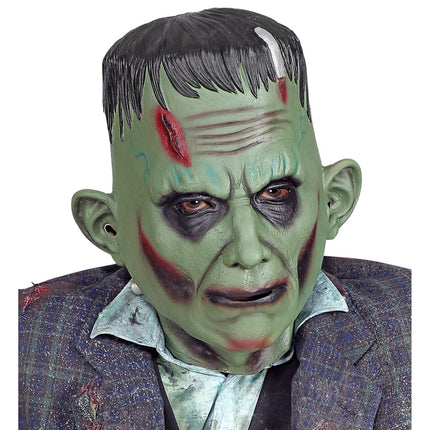 Halloween Masker Groen Laboratoruim Monster van Widmann koop je bij Partywinkel