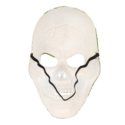 Halloween Masker Groen Schedel van Boland koop je bij Partywinkel