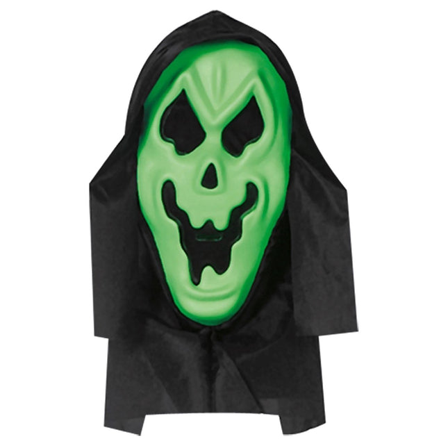 Halloween Masker Groen Spook van Widmann koop je bij Partywinkel