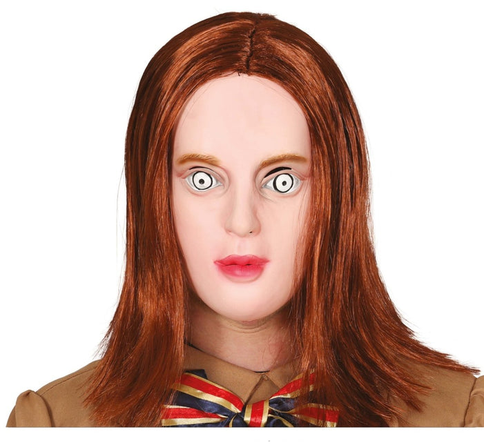 Halloween Masker Killer Pop Met Haar van Fiestas Guirca koop je bij Partywinkel