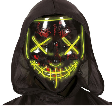 Halloween Masker Licht van Fiestas Guirca koop je bij Partywinkel