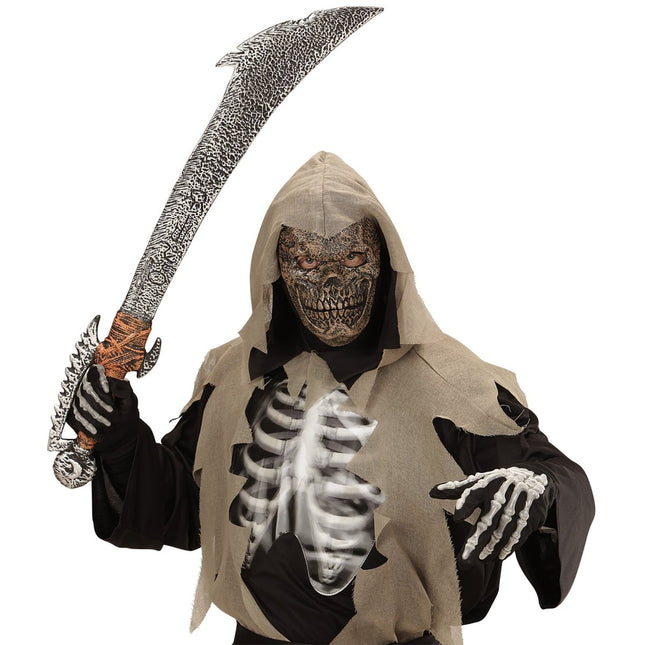 Halloween Masker Magere Hein van Widmann koop je bij Partywinkel