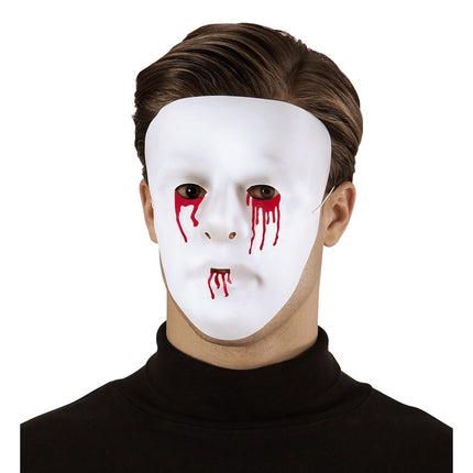 Halloween Masker Rood Bloederig van Widmann koop je bij Partywinkel