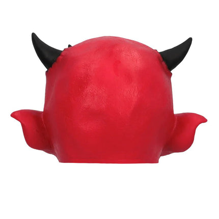 Halloween Masker Rood Creepy Duivel van Boland koop je bij Partywinkel