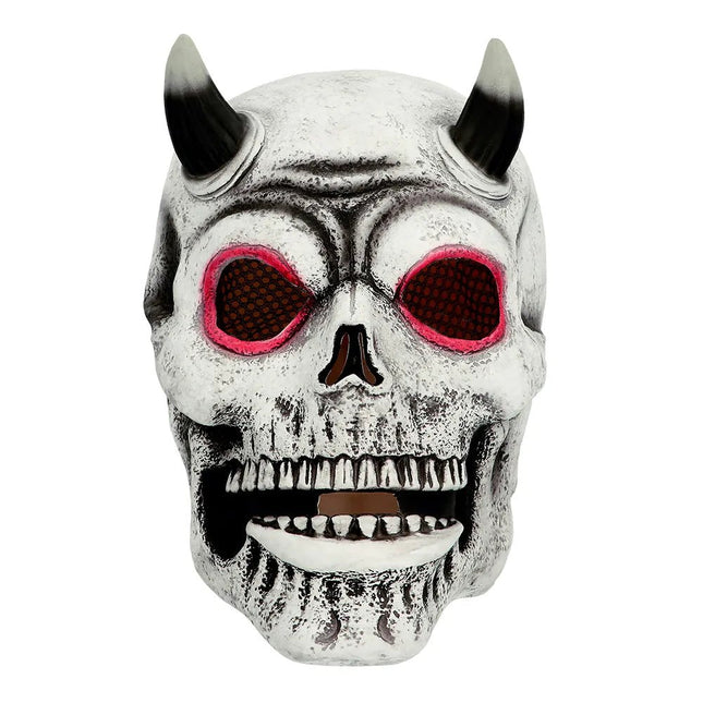 Halloween Masker Schedel Duivel van Boland koop je bij Partywinkel