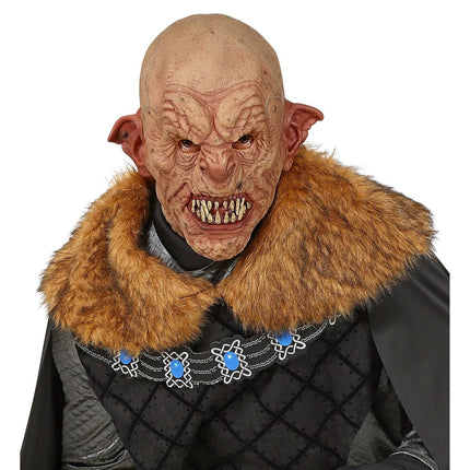 Halloween Masker Zombie Met Nek En Borst van Widmann koop je bij Partywinkel