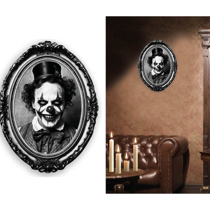 Halloween Muursticker Horror Clown 30cm van Fiestas Guirca koop je bij Partywinkel