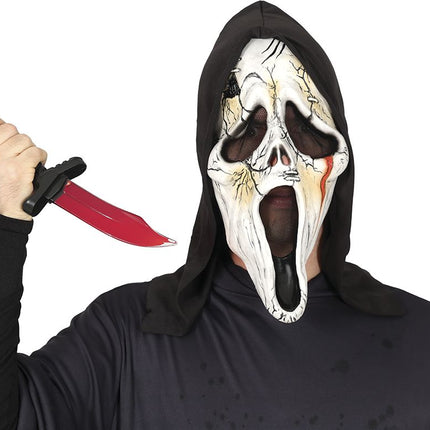 Halloween Nep Mes Bloederig 25cm van Fiestas Guirca koop je bij Partywinkel