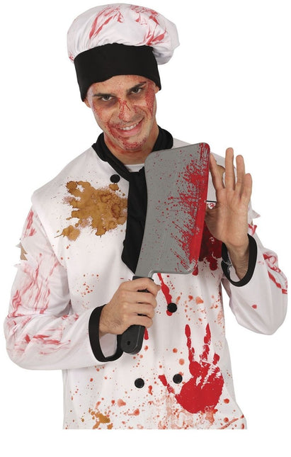 Halloween Nep Mes Bloederig 40cm van Fiestas Guirca koop je bij Partywinkel