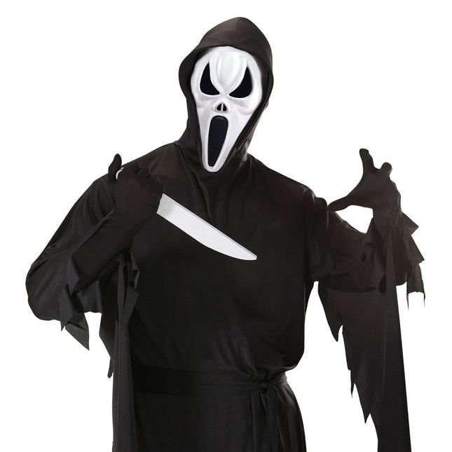 Halloween Nep Mes Zilver 34cm van Widmann koop je bij Partywinkel