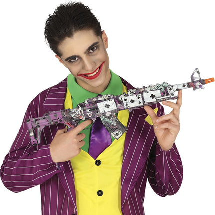 Halloween Nep Pistool Paars 62cm van Fiestas Guirca koop je bij Partywinkel