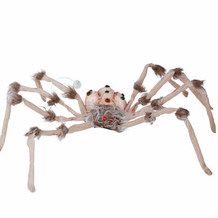 Halloween Nep Spin Met Licht 80cm van Fiestas Guirca koop je bij Partywinkel