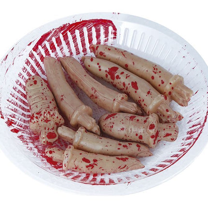 Halloween Nep Vingers Set 8 delig van Fiestas Guirca koop je bij Partywinkel