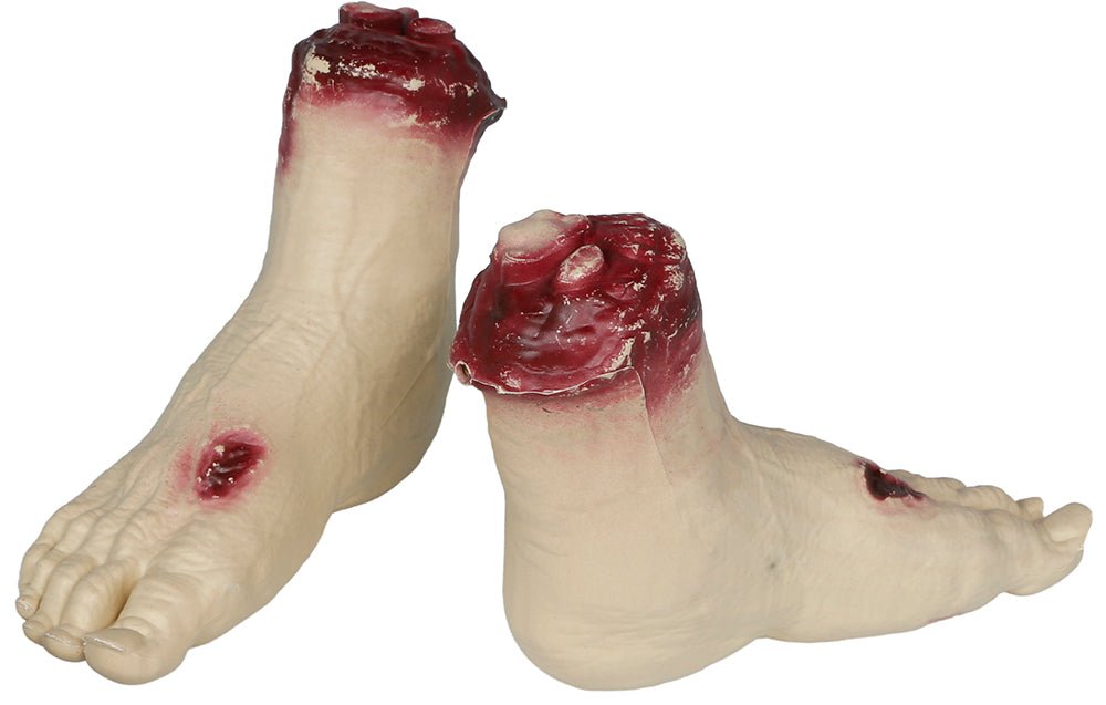 Halloween Nep Voet Afgehakt 25cm van Fiestas Guirca koop je bij Partywinkel