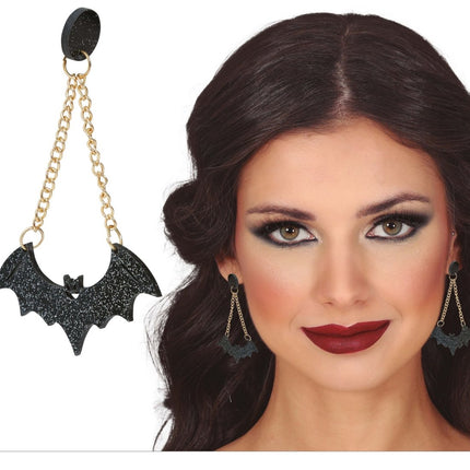 Halloween Oorbellen Vleermuis van Fiestas Guirca koop je bij Partywinkel