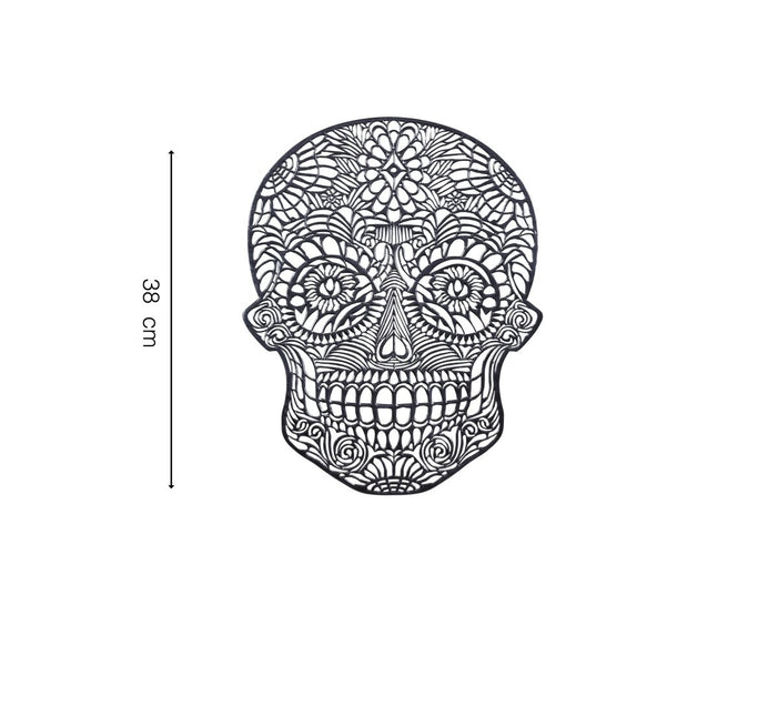 Halloween Placemats Schedel 38cm van Fiestas Guirca koop je bij Partywinkel